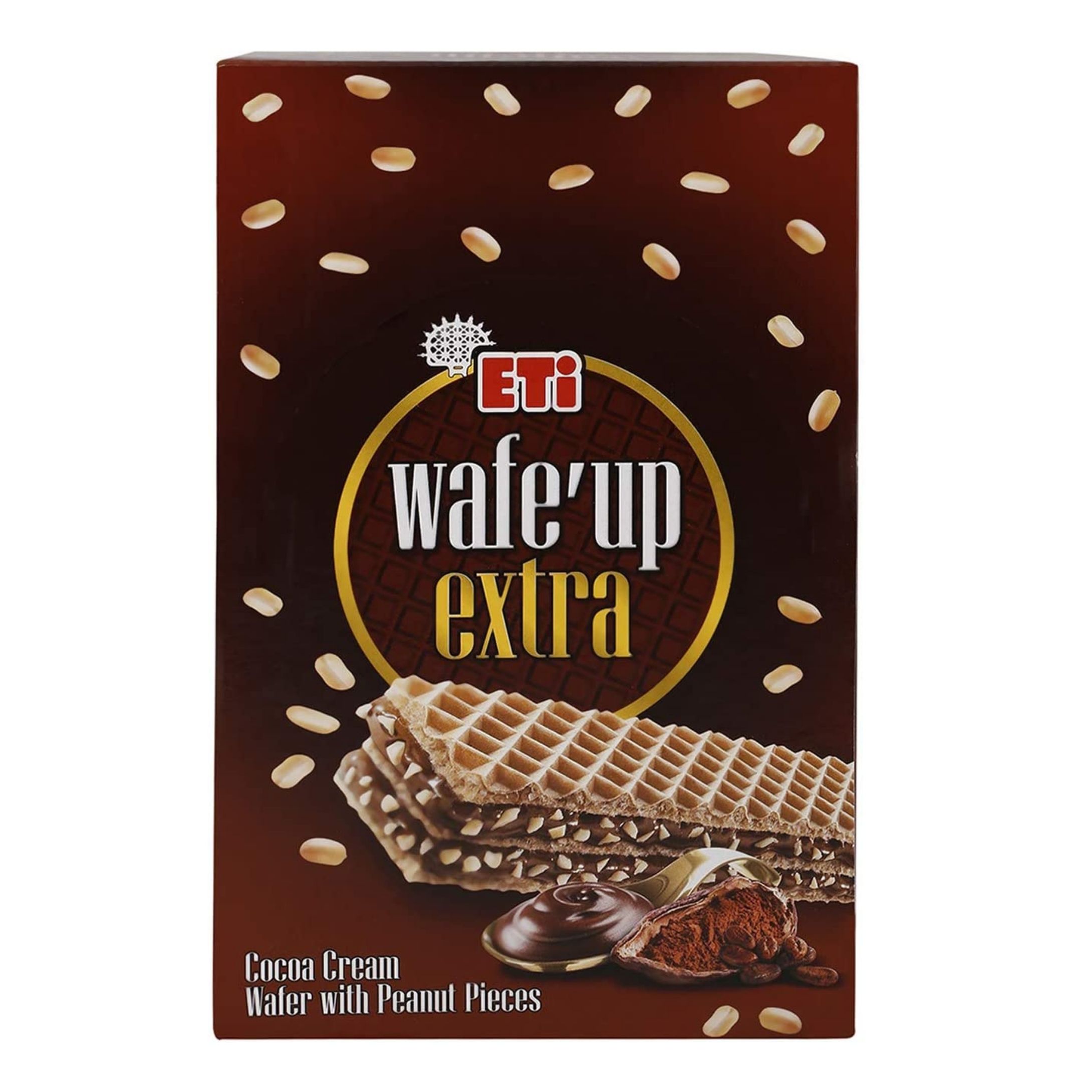 	 Eti Wafeup Extra Cocoa Cream With Peanut Wafer