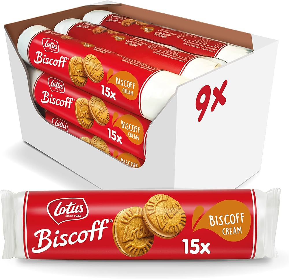 Lotus biscoff cream