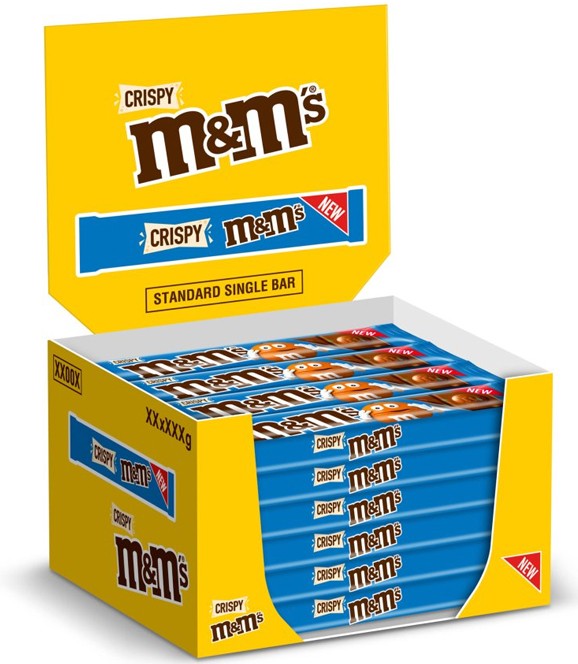 M & ms crispy